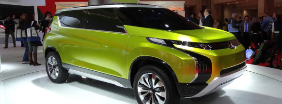 image: Tre konseptbiler fra Mitsubishi viser fremtiden